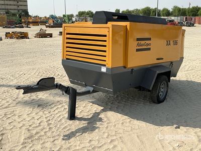 2007 Atlas Copco XA186DD Mobile Air Compressor