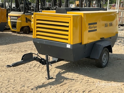Atlas Copco XA186 Mobile Air Compressor