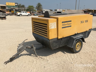 2006 Atlas Copco XA186DD Mobile Air Compressor