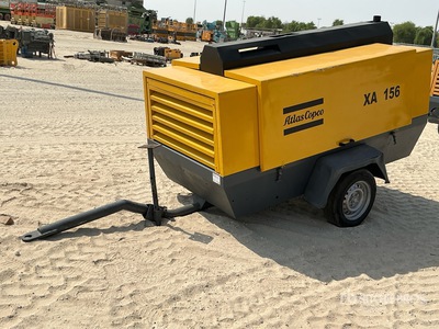 2006 Atlas Copco XATS156DD Mobile Air Compressor