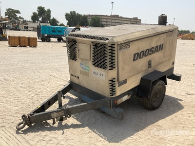2013 Doosan XP375WCU Mobile Air Compressor