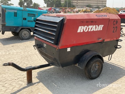 2014 Rotair MDVN72 Mobile Air Compressor