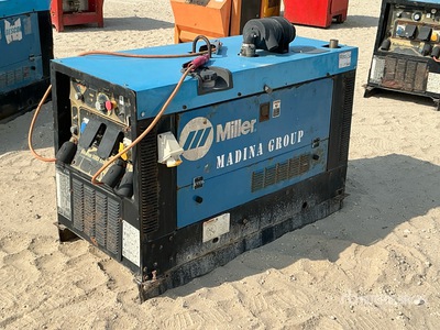2012 Miller Big Blue 500x Eco Pro Skid-Mounted Engine Driven Welder