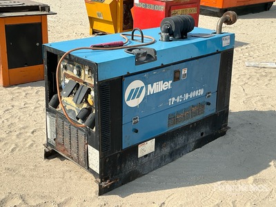 2012 Miller Big Blue 500x Eco Pro Skid-Mounted Engine Driven Welder