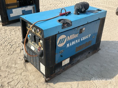 2012 Miller Big Blue 500X Eco Pro Skid-Mounted Engine Driven Welder