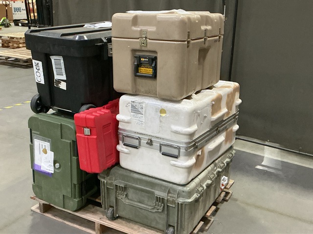 (9) Assorted Storage Cases