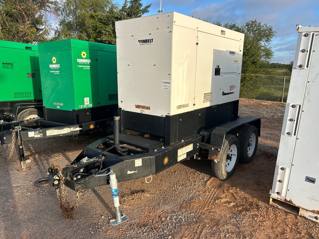 2018 Multiquip DCA45SSIU4F 36 kW Mobile Generator Set