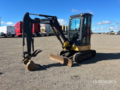 2009 John Deere 27D Mini Excavator