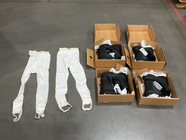 (165) Pairs of Flyer's Drawers & (48) Pairs of Safety Boots