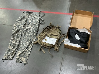 (26) Pairs of Trousers, (8) Pairs of Men's Safety Boots & Assorted Items