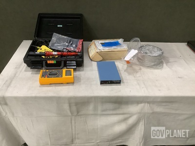 (1) Gaging Ring, (1) Multimeter, (1) Responder & Assorted Items