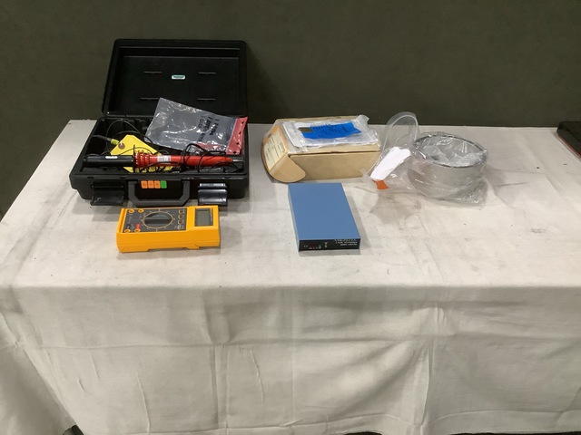 (1) Gaging Ring, (1) Multimeter, (1) Responder & Assorted Items