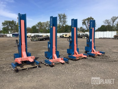 (1) Set of Patriot M-Series Mobile Column Lifts