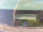General Appearance with Frame Stamp Serial Number/VIN Photo