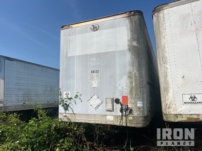 1989 Great Dane 7411TJWN 48 48 ft x 102 in T/A Van Trailer
