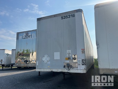1998 Strick 53 ft x 102 in T/A Van Trailer