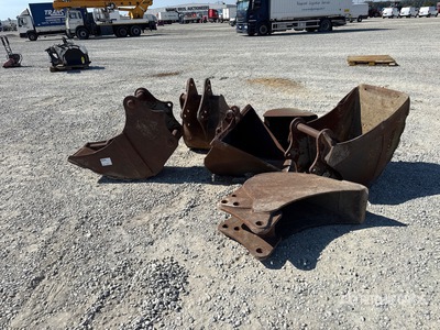 Quantity of (6) Cazo para excavadora