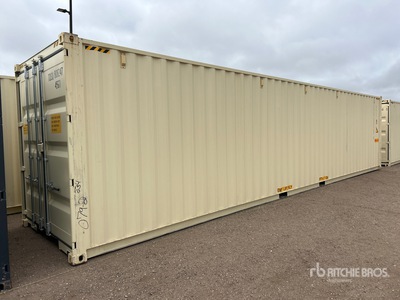 2025 40 ft High Cube Double-Ended Conteneur de stockage