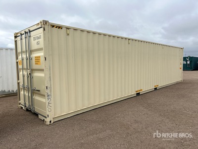 2024 40 ft High Cube Double-Ended Storage Container