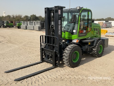 2025 TANGYU CPC35 3.5 ton 4x4 Rough Terrain Forklift (Unused)