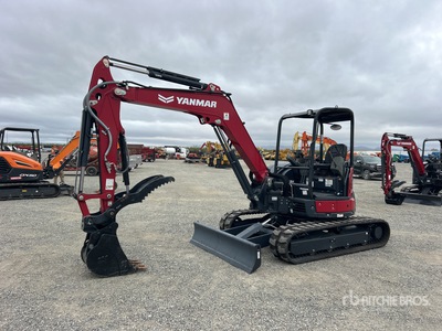 2022 Yanmar ViO55-6A Mini pelle hydraulique