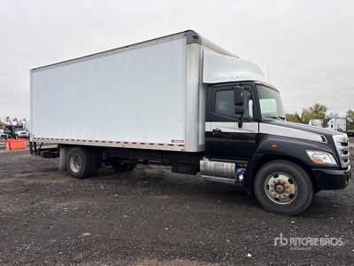 2017 Hino 268 4x2 Van Truck
