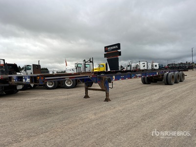 2006 Hyundai 53 ft Tri/A Intermodal Container Trailer