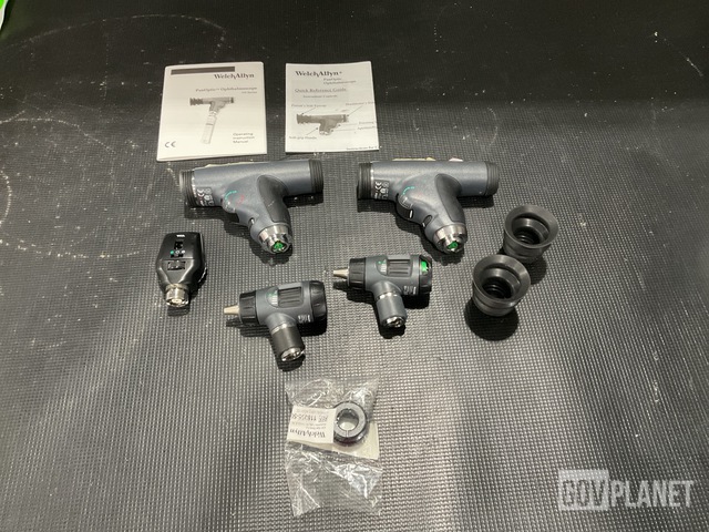 (2) Welch Allyn PanOptic Ophthalmoscopes