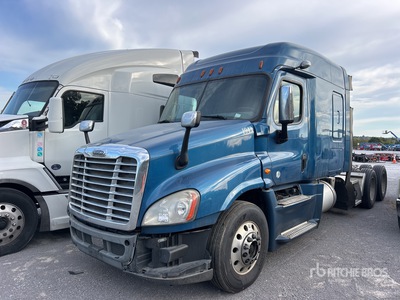 2017 Freightliner Cascadia 125 6x4 T/A Sleeper Truck Tractor