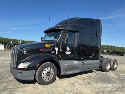 2020 Peterbilt 579 6x4 Cabeza Tractora Cabina Dormitorio