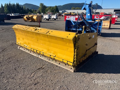 Metall Pless 8-16 ft extendable Snow Plow - Fits Wheel Loader