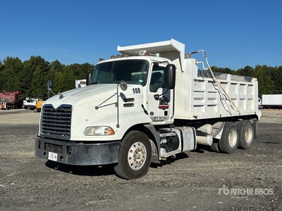 2011 Mack CXU613 6x4 T/A Dump Truck