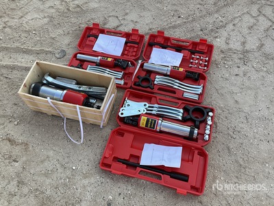 Quantity of (4) BY-5&BY-10&BY-20&BY-30 Hydraulic Gear Puller (Unused)