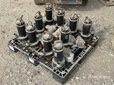 Quantity of (10) 2" Electric Sewage Pump (Unused)