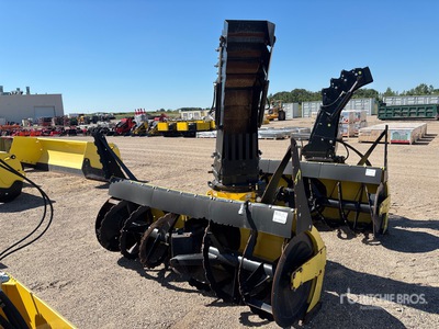 Snow Wolf AlphaBlower 24-84 8 ft 除雪機 - Fits Skid Steer Loader