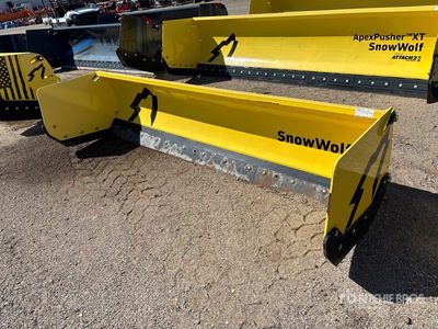 Snow Wolf Ultra Pusher UPTEXT-120A 120 in Skid Steer Snow Pusher