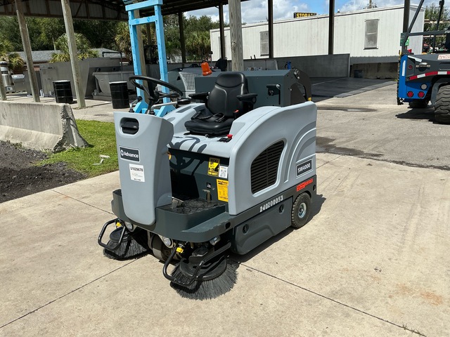 2024 (unverified) Advance SW4000 Ride-On Electric Floor Sweeper 2024 (unverified) Advance SW4000 Ride-On Electric Floor Sweeper