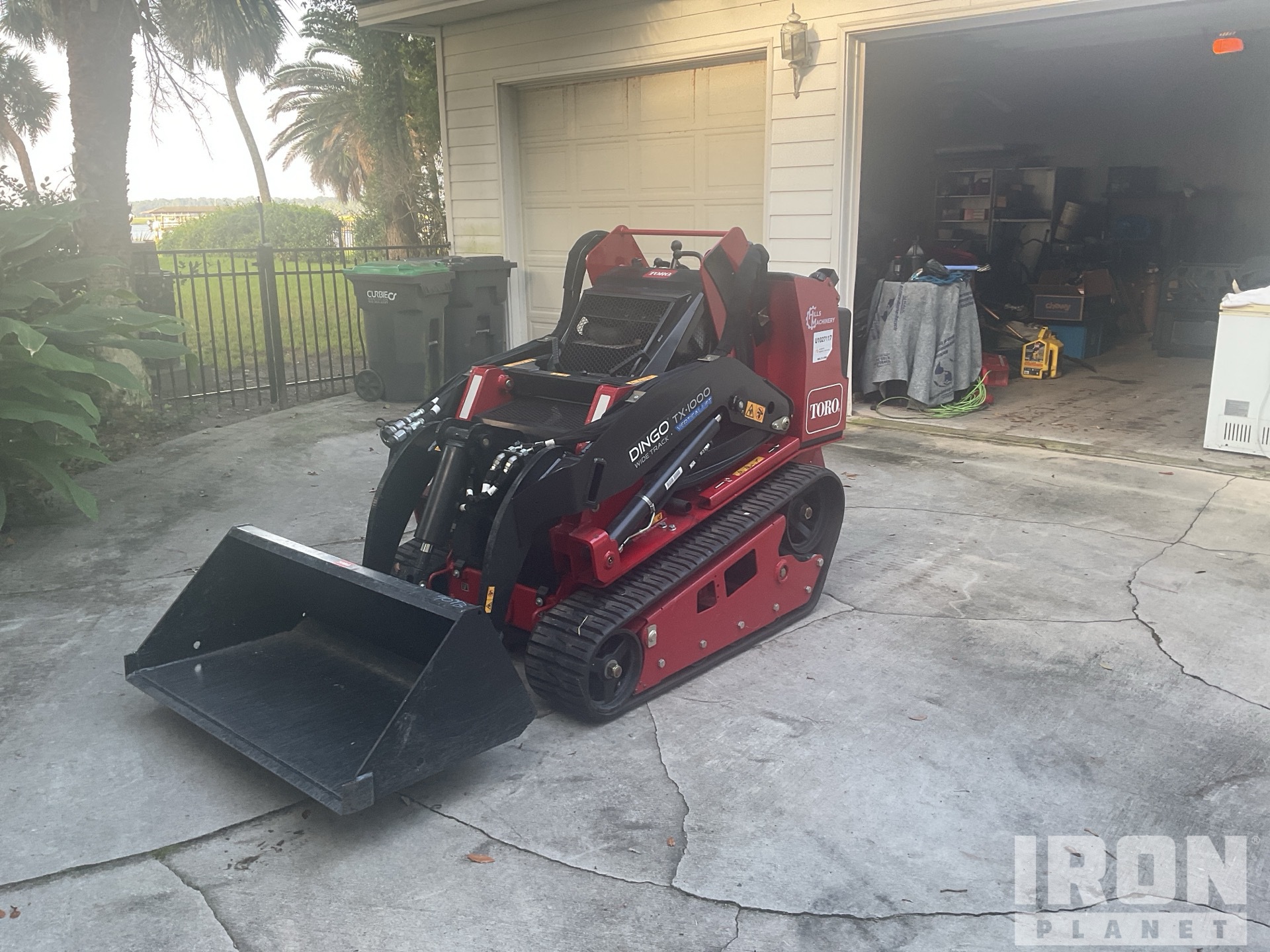 2024 Dingo TX100 Mini rubber tracks skid steer Compacte Schranklader