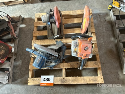 Quantity of Chop Saws & Stihl Concrete Cut Off Saw Varios, herramientas manuales