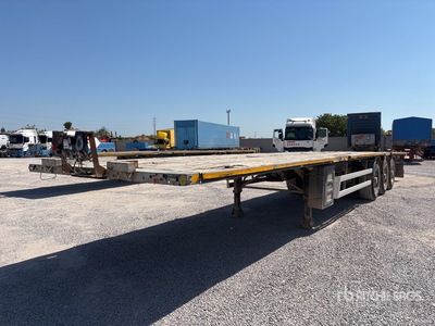 2007 Samro STR9MH Tri/A Flatbed Trailer