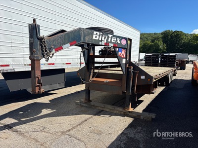 2010 Big Tex 22GN-24+5 29 ft T/A Gooseneck Equipment Trailer