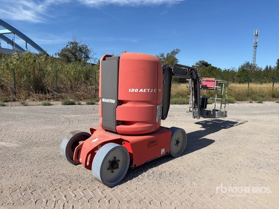 2007 Manitou 120 AETJC Electric Nacelle Articulating Boom Lift (Inoperable)