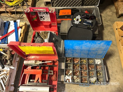 Injection Kit, Laser Level, Vacuum Cup, Cordless Sander, Gas Mask & Pipe Cable Locator