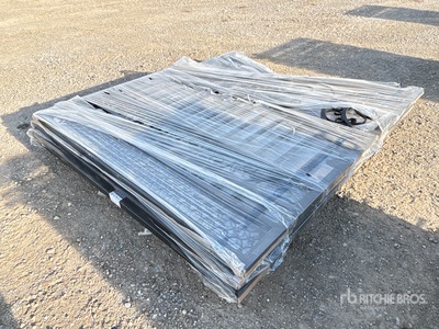 Quantity of (2) 2026 Suihe NG-14Eu-2 14 ft x 7 ft 10 in Wrought Iron Bi-Parting Driveway Gate (Unused)