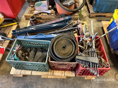 Quantity of Collapsable Sawhorses, Mechanical Crimp Tool, Combination Wrenches, Aerway Shattertine