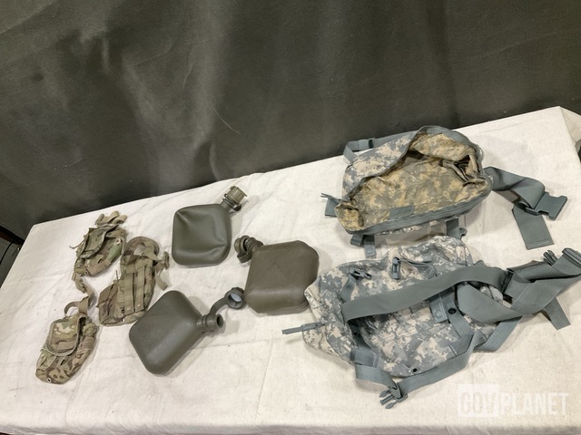 (91) General Purpose Canteen Pouches, (88) Waist Packs & Assorted Items