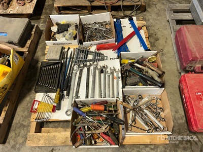 Quantity of Wrenches, Hammer & Screw Drivers