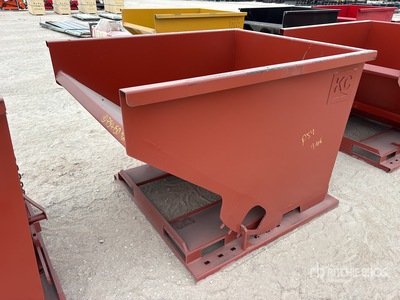KitContainers 2YFT-SDH 5 ft 8 in 2 cyd Self-Dumping Hopper (Unused)