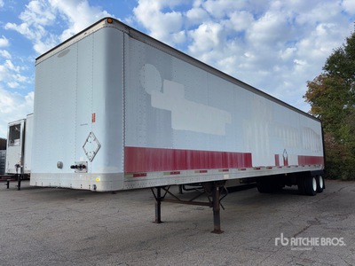 2002 Trailmobile 45 ft x 102 in T/A Gesloten aanhangwagen (Inoperable)