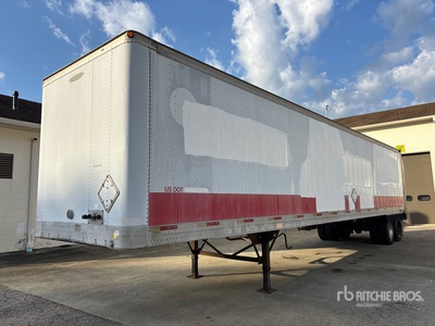 2002 Trailmobile 45 ft x 102 in T/A Gesloten aanhangwagen (Inoperable)